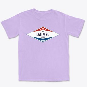 Latimer Kansas Diamond Star Premium Heavyweight T-shirt