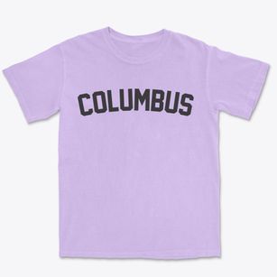 Columbus Georgia Classic Curve Premium Heavyweight T-shirt