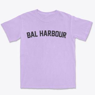 Bal Harbour Florida Classic Curve Premium Heavyweight T-shirt