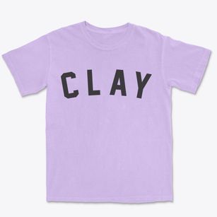 Clay California Classic Curve Premium Heavyweight T-shirt