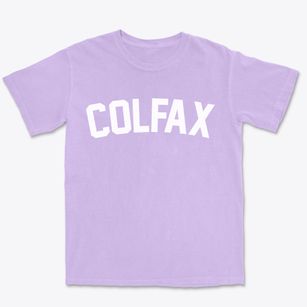 Colfax Iowa Classic Curve Premium Heavyweight T-shirt