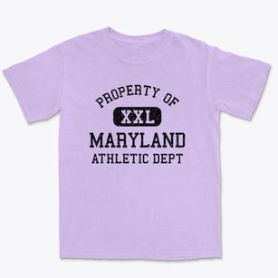 Maryland New York Athletic Dept Premium Heavyweight T-shirt