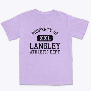 Langley Oklahoma Athletic Dept Premium Heavyweight T-shirt