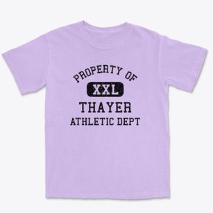 Thayer Kansas Athletic Dept Premium Heavyweight T-shirt