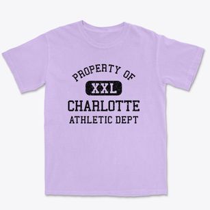 Charlotte Michigan Athletic Dept Premium Heavyweight T-shirt