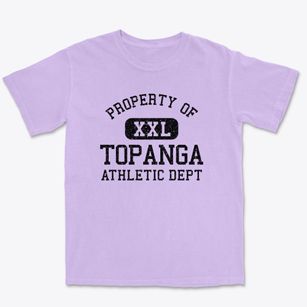 Topanga California Athletic Dept Premium Heavyweight T-shirt