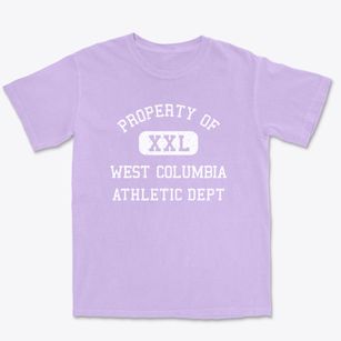 West Columbia South Carolina Athletic Dept Premium Heavyweight T-shirt