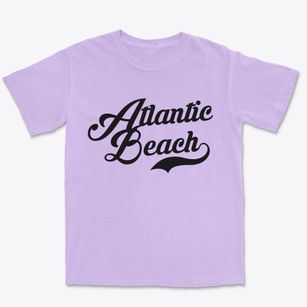Atlantic Beach New York Vintage Team Premium Heavyweight T-shirt
