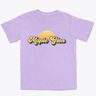Maple Glen Pennsylvania Sublime Sunset Premium Heavyweight T-shirt