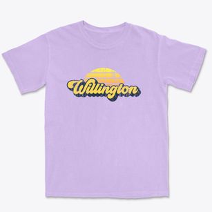 Willington Connecticut Sublime Sunset Premium Heavyweight T-shirt