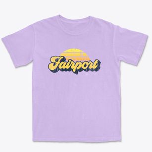 Fairport New York Sublime Sunset Premium Heavyweight T-shirt
