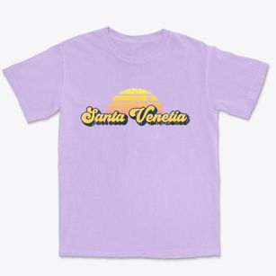 Santa Venetia California Sublime Sunset Premium Heavyweight T-shirt