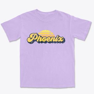 Phoenix Oregon Sublime Sunset Premium Heavyweight T-shirt