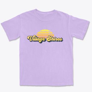 Village Shires Pennsylvania Sublime Sunset Premium Heavyweight T-shirt