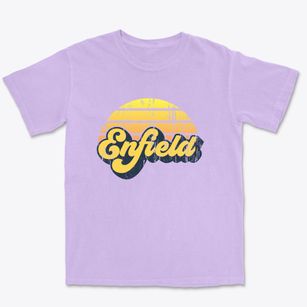 Enfield Maine Sublime Sunset Premium Heavyweight T-shirt