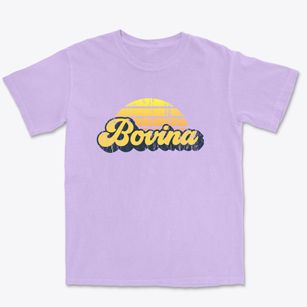 Bovina Wisconsin Sublime Sunset Premium Heavyweight T-shirt
