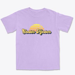 Center Harbor New Hampshire Sublime Sunset Premium Heavyweight T-shirt