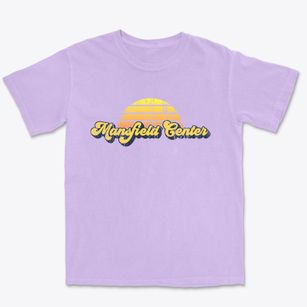 Mansfield Center Connecticut Sublime Sunset Premium Heavyweight T-shirt