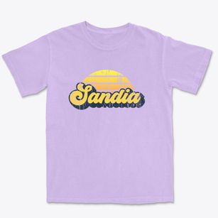 Sandia Texas Sublime Sunset Premium Heavyweight T-shirt