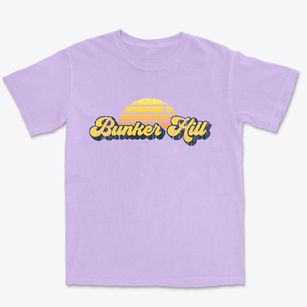 Bunker Hill Indiana Sublime Sunset Premium Heavyweight T-shirt