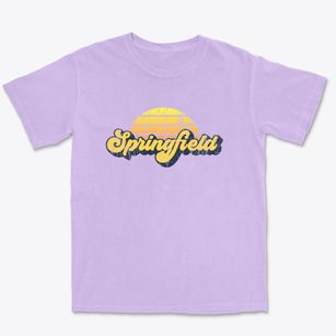 Springfield Illinois Sublime Sunset Premium Heavyweight T-shirt