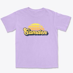Camden North Carolina Sublime Sunset Premium Heavyweight T-shirt