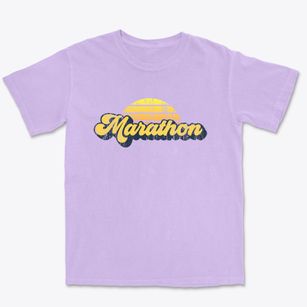 Marathon Texas Sublime Sunset Premium Heavyweight T-shirt
