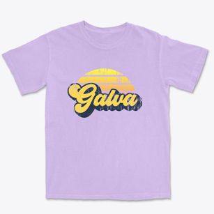 Galva Iowa Sublime Sunset Premium Heavyweight T-shirt