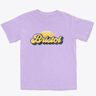 Bristol South Dakota Sublime Sunset Premium Heavyweight T-shirt