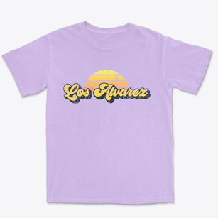 Los Alvarez Texas Sublime Sunset Premium Heavyweight T-shirt