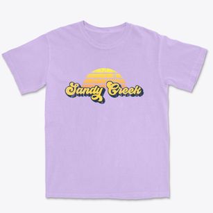 Sandy Creek North Carolina Sublime Sunset Premium Heavyweight T-shirt