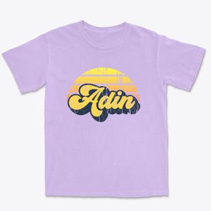 Adin California Sublime Sunset Premium Heavyweight T-shirt