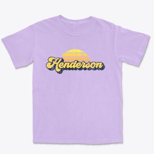 Henderson Maryland Sublime Sunset Premium Heavyweight T-shirt