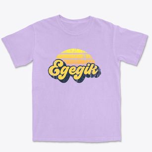 Egegik Alaska Sublime Sunset Premium Heavyweight T-shirt