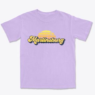 Martinsburg Nebraska Sublime Sunset Premium Heavyweight T-shirt