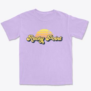 Rocky Point Montana Sublime Sunset Premium Heavyweight T-shirt