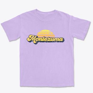 Montezuma Colorado Sublime Sunset Premium Heavyweight T-shirt