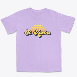 St. Xavier Montana Sublime Sunset Premium Heavyweight T-shirt