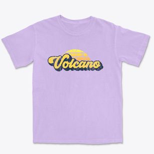 Volcano California Sublime Sunset Premium Heavyweight T-shirt