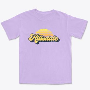 Hillsdale New Jersey Sublime Sunset Premium Heavyweight T-shirt