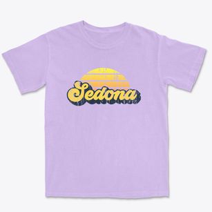 Sedona Arizona Sublime Sunset Premium Heavyweight T-shirt