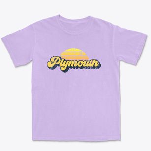 Plymouth Michigan Sublime Sunset Premium Heavyweight T-shirt