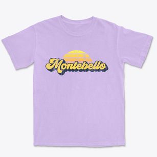 Montebello California Sublime Sunset Premium Heavyweight T-shirt