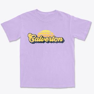 Calverton New York Sublime Sunset Premium Heavyweight T-shirt