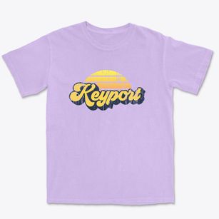 Keyport New Jersey Sublime Sunset Premium Heavyweight T-shirt