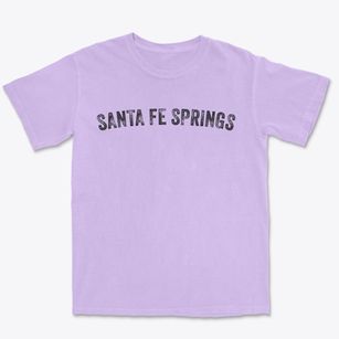 Santa Fe Springs California Timeless Retro Premium Heavyweight T-shirt