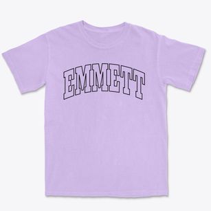 Emmett Idaho Trendy Block Premium Heavyweight T-shirt