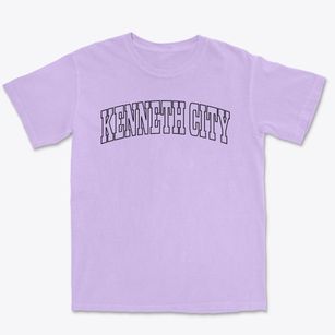 Kenneth City Florida Trendy Block Premium Heavyweight T-shirt