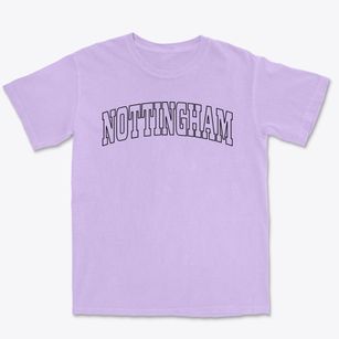 Nottingham New Hampshire Trendy Block Premium Heavyweight T-shirt