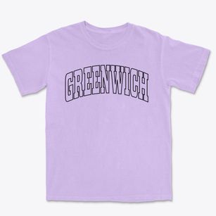 Greenwich New York Trendy Block Premium Heavyweight T-shirt